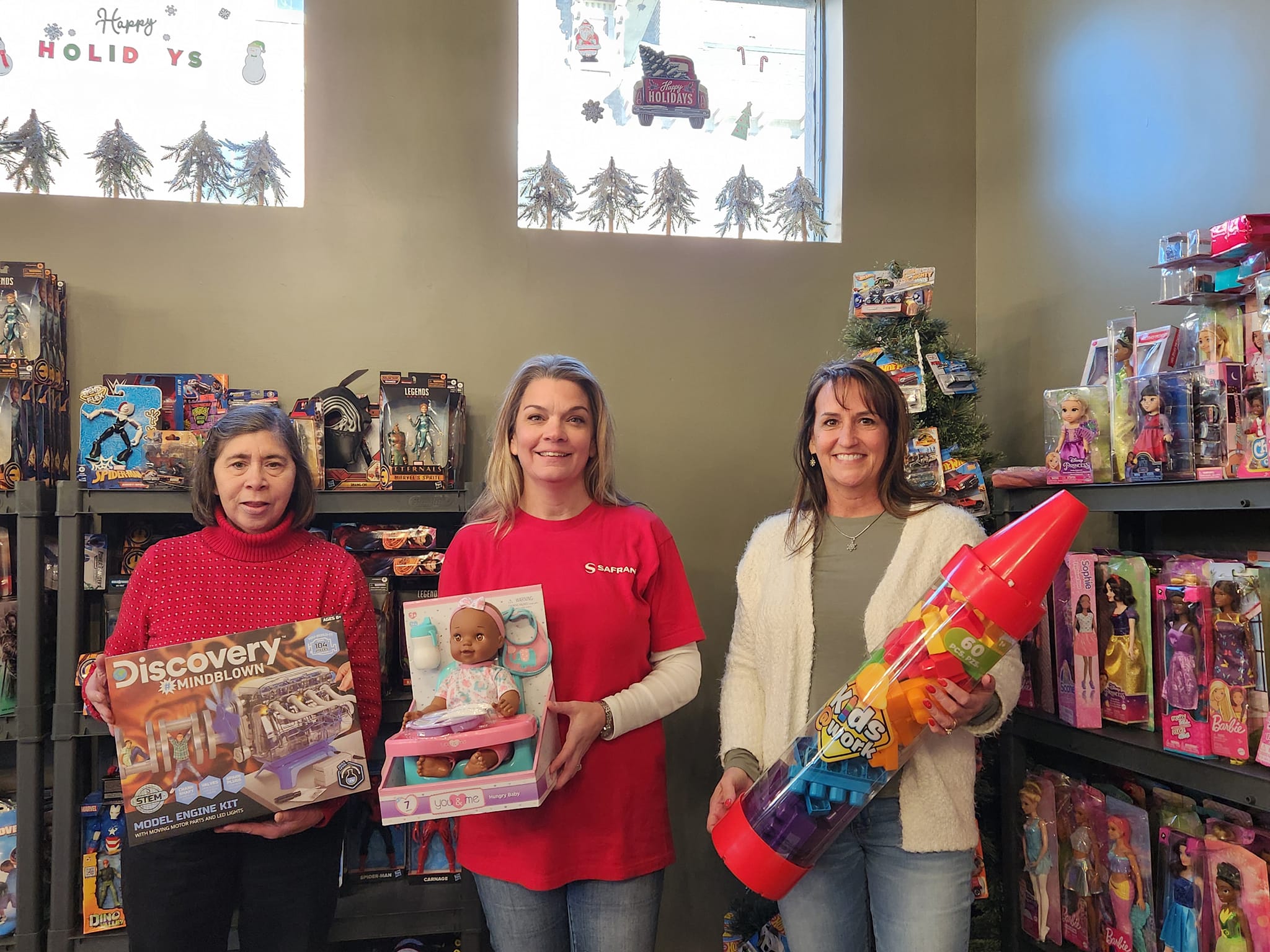 Safran landing toy drive 2024