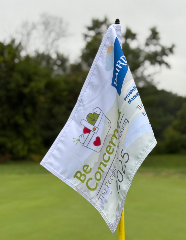 pin flag (1) Be Concerned Golf Outing